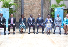 Group photo at the 14th Meeting of the Bureau of EAC Speakers