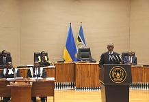 President Kagame addressing EALA