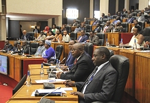 EALA Members during plenary in Kigali