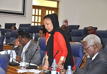 Hon Shyrose Bhanji, mover of the Resolution advocating for the protection of persons living with albinism