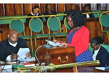 Hon Susan Nakawuki, the mover of the Resolution seeking to operationalize autonomy